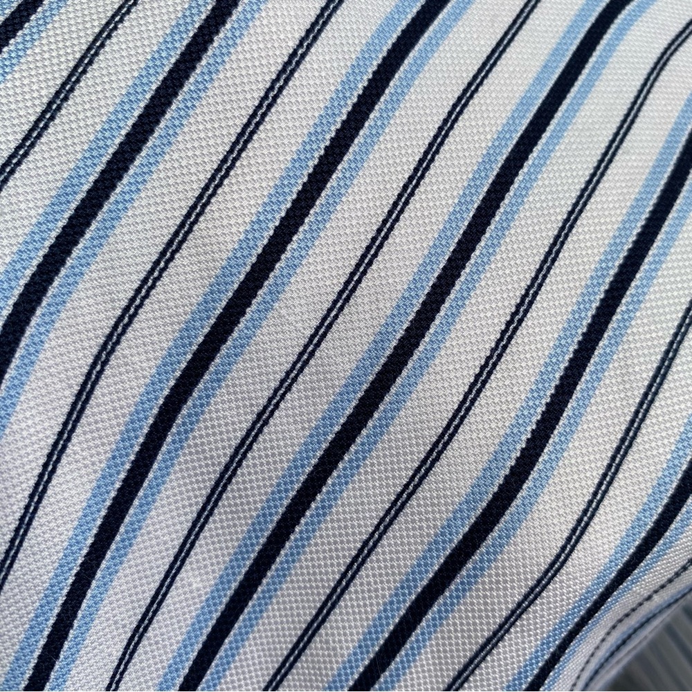 Michael Kors Striped Slip Midi Dress Adjustable Spaghetti Straps - Picture 13 of 15